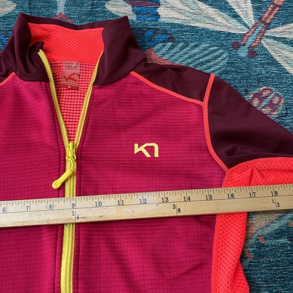 Kari Traa Women's Long Sleeve Top - Pink and Red - Picture 5 of 6